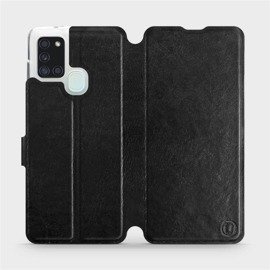 Hülle für Samsung Galaxy A21S - Farbe Black&Gray