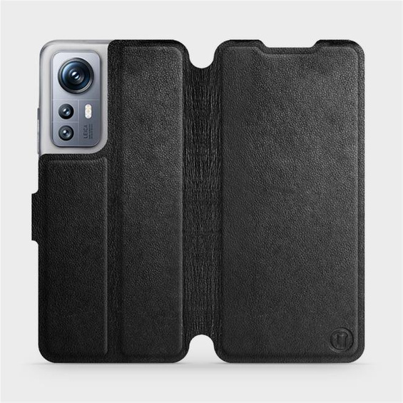 Hülle für Xiaomi 12S - Farbe Black Leather