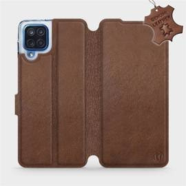 Hülle für Samsung Galaxy M12 - Farbe Brown Leather