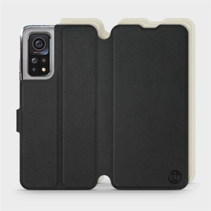 Hülle für Xiaomi Mi 10T - Farbe Schwarz mit Platin