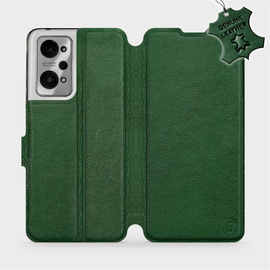 Hülle für Realme GT 2 - Farbe Green Leather