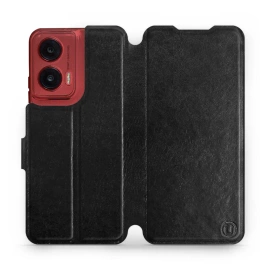 Hülle für Motorola Moto G35 5G - Farbe Black&Orange