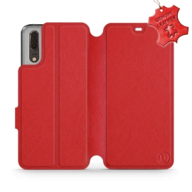 Hülle für Huawei P20 - Farbe Red Leather