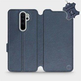 Hülle für Xiaomi Redmi Note 8 Pro - Farbe Blue Leather