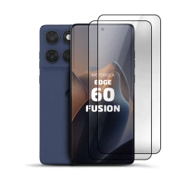 2er Set Panzerglas Clear für Motorola Edge 60 Fusion