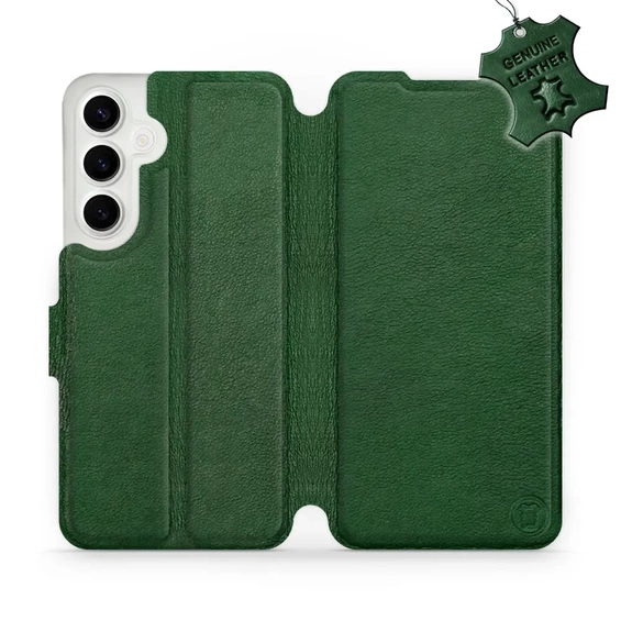 Hülle für Samsung Galaxy S24 Plus - Farbe Green Leather