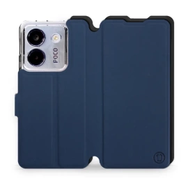 Hülle für Xiaomi POCO M7 Pro 5G - Farbe Marine mit Schwarz