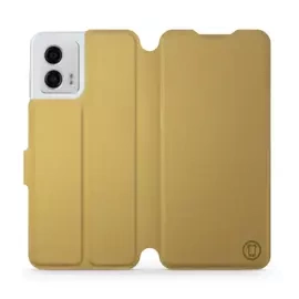 Hülle für Motorola Moto G53 5G - Farbe Gold&Orange