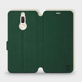 Hülle für Huawei Mate 10 Lite - Farbe Grün mit Platin