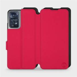 Hülle für Xiaomi Redmi Note 11 Pro 5G - Farbe Rot mit Schwarz