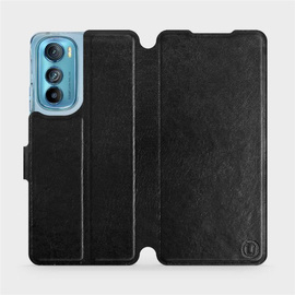 Hülle für Motorola Edge 30 5G - Farbe Black&Orange