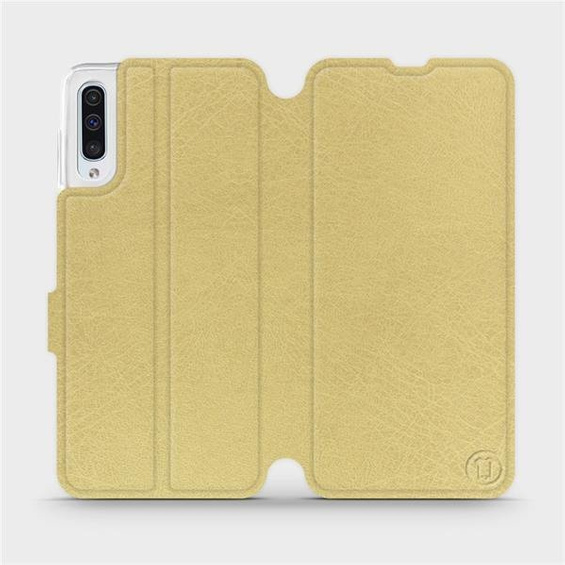 Hülle für Samsung Galaxy A50 - Farbe Gold&Orange