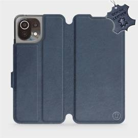 Hülle für Xiaomi Mi 11 Lite - Farbe Blue Leather