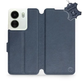 Hülle für Xiaomi Redmi 13C - Farbe Blue Leather