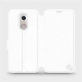 Hülle für Xiaomi Redmi 5 Plus - Farbe White&Orange
