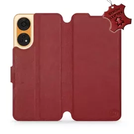 Hülle für OPPO Reno 8T 5G - Farbe Dark Red Leather