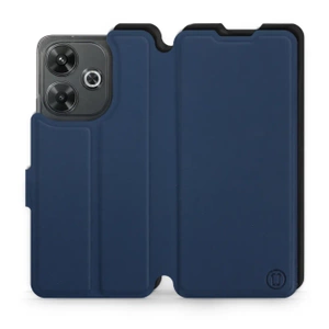 Hülle für Xiaomi Redmi 13 - Farbe Marine mit Schwarz