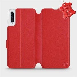 Hülle für Samsung Galaxy A50 - Farbe Red Leather