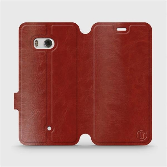 Hülle für HTC U11 - Farbe Brown&Orange