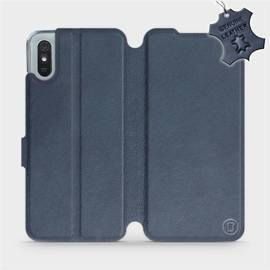 Hülle für Xiaomi Redmi 9A - Farbe Blue Leather