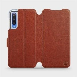 Hülle für Xiaomi Mi 9 SE - Farbe Brown&Orange