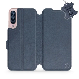 Hülle für HTC Desire 22 Pro - Farbe Blue Leather