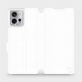 Hülle für Motorola Edge 30 Fusion - Farbe White&Gray