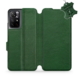 Hülle für Xiaomi Redmi Note 11S 5G - Farbe Green Leather