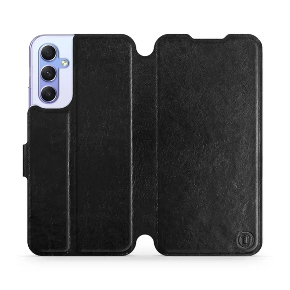 Hülle für Samsung Galaxy A34 5G - Farbe Black&Orange