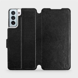 Hülle für Samsung Galaxy S21 Plus - Farbe Black&Orange