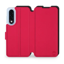 Hülle für OnePlus Nord 5 - Farbe Rot mit Schwarz