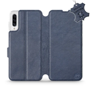 Hülle für Samsung Galaxy A30s - Farbe Blue Leather