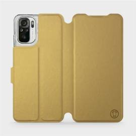 Hülle für Xiaomi Redmi Note 10 - Farbe Gold&Orange