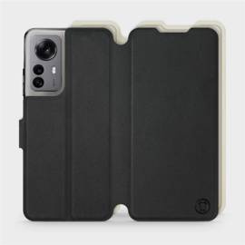 Hülle für Xiaomi 12X - Farbe Schwarz mit Platin