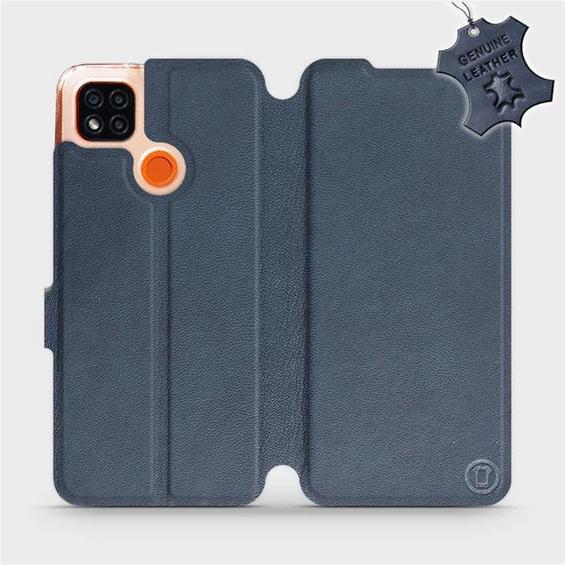 Hülle für Xiaomi Redmi 9C - Farbe Blue Leather