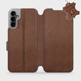 Hülle für Samsung Galaxy A14 4G - Farbe Brown Leather