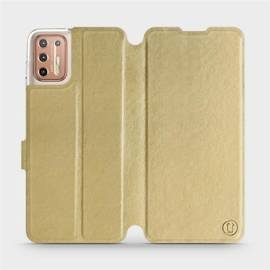 Hülle für Motorola Moto G9 Plus - Farbe Gold&Gray