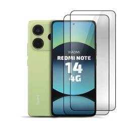 2er Set Panzerglas Clear für Xiaomi Redmi Note 14 4G