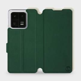 Hülle für Xiaomi 13 Pro - Farbe Grün mit Platin