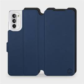 Hülle für Motorola Moto G52 - Farbe Marine mit Schwarz