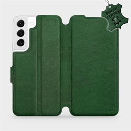 Hülle für Samsung Galaxy S22 - Farbe Green Leather