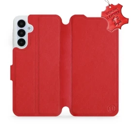 Hülle für Samsung Galaxy A25 5G - Farbe Red Leather