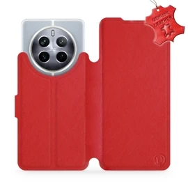 Hülle für Realme 12 5G - Farbe Red Leather