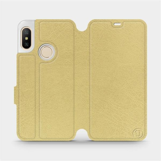 Hülle für Xiaomi Mi A2 Lite - Farbe Gold&Gray