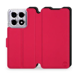 Hülle für Xiaomi 14T Pro - Farbe Rot mit Schwarz