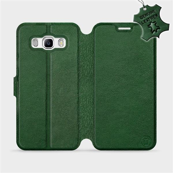 Hülle für Samsung Galaxy J5 2016 - Farbe Green Leather
