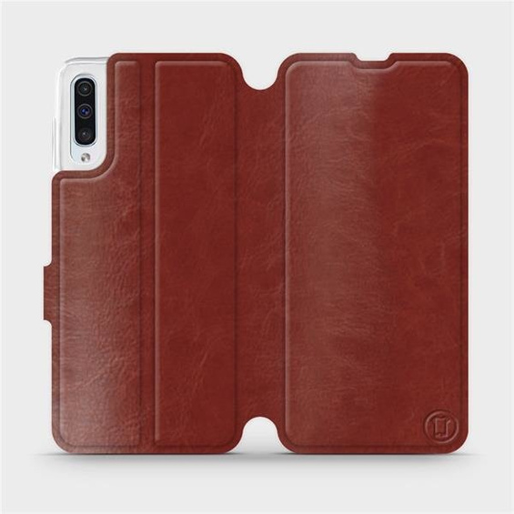 Hülle für Samsung Galaxy A50 - Farbe Brown&Orange
