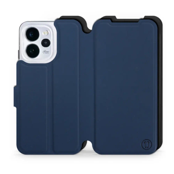 Hülle für OPPO Reno 15 - Farbe Marine mit Schwarz