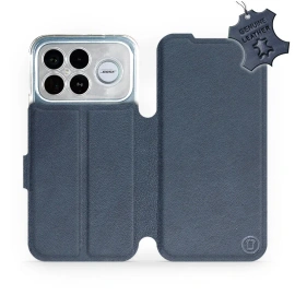 Hülle für Xiaomi Poco F8 Ultra - Farbe Blue Leather