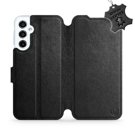 Hülle für Samsung Galaxy M34 5G - Farbe Black Leather